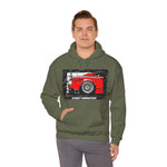 Red GTR Hooded Sweatshirt