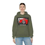 Red GTR Hooded Sweatshirt